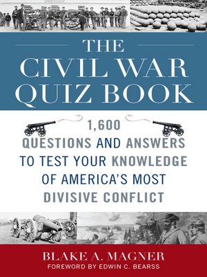 cover image of The Civil War Quiz Book